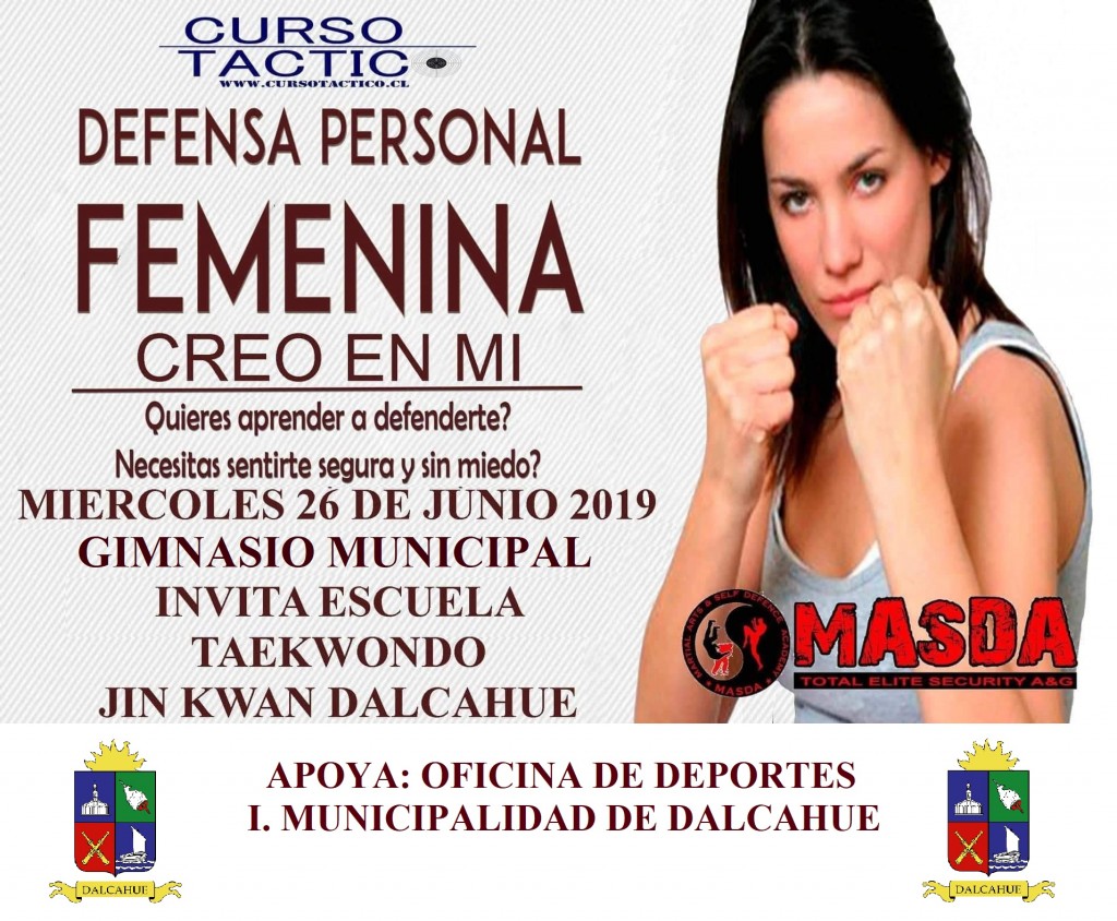 afiche seminario defensa personal