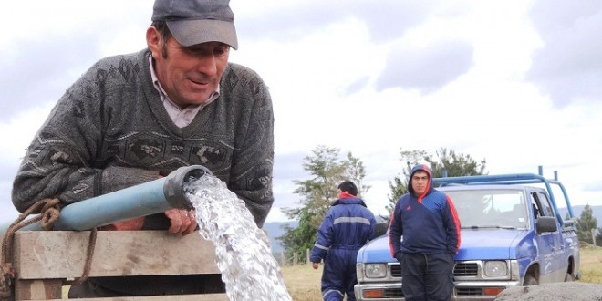 Localidad de Ñiucho en Dalcahue se adjudicó obra del Programa de Agua Potable Rural