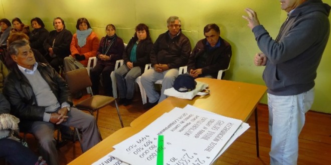 Municipio de Dalcahue se traslada a Tenaún para realizar una participación comunitaria