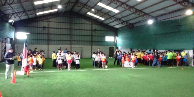 Escuela Municipal de Futbol se luce con torneo intercomunal