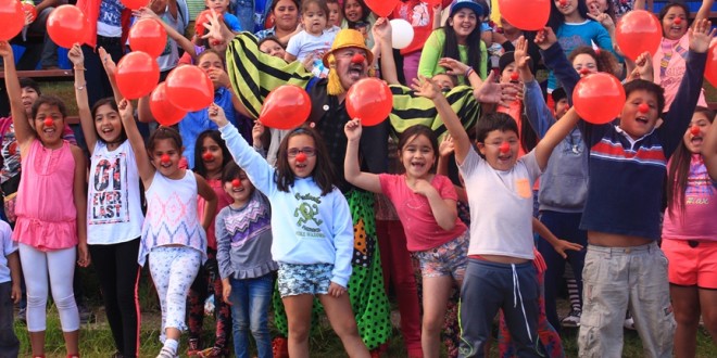 Cientos de niños disfrutaron del inicio de la Semana Dalcahuina con una gran tarde infantil