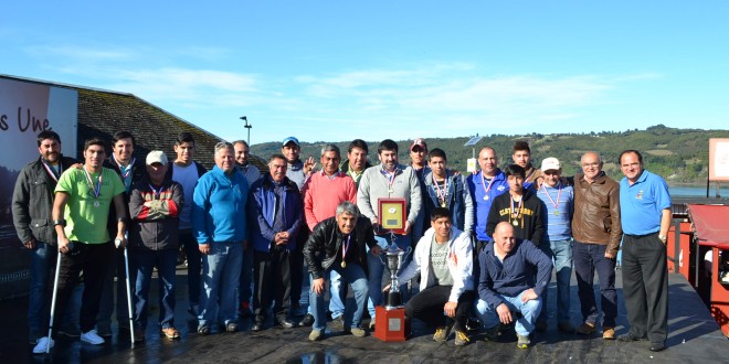 Municipio de Dalcahue recibió al campeón nacional del futbol amateur