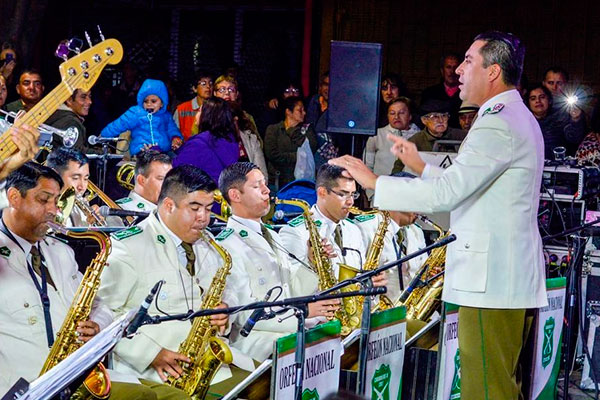 ORFEÓN NACIONAL DE CARABINEROS DE CHILE EN DALCAHUE