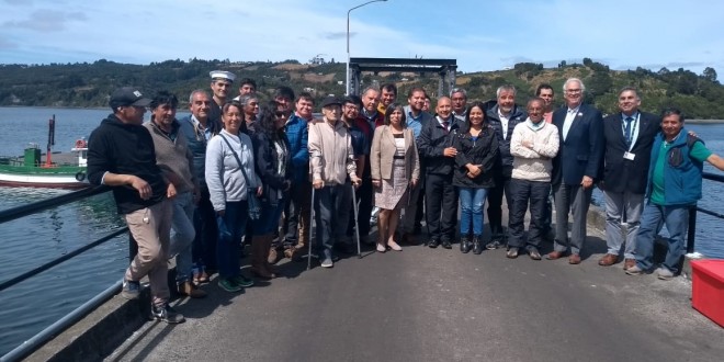 ENTREGAN MATERIALES PARA IMPLEMENTAR CULTIVO DE CHORITOS A PESCADORES DE LA FEDERACIÓN DE PESCADORES CHILOÉ UNIDO DE DALCAHUE POR PARTE DEL FONDO DE FOMENTO A LA PESCA ARTESANAL (FOPA).-