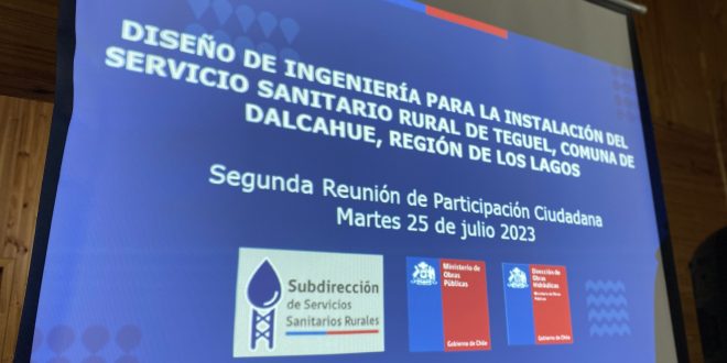 TRES COMUNIDADES DALCAHUINAS AVANZAN CON SUS SISTEMAS DE AGUA POTABLE RURAL