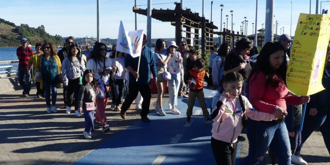 RECORREN DALCAHUE PARA VISIBILIZAR LA NEURODIVERGIA