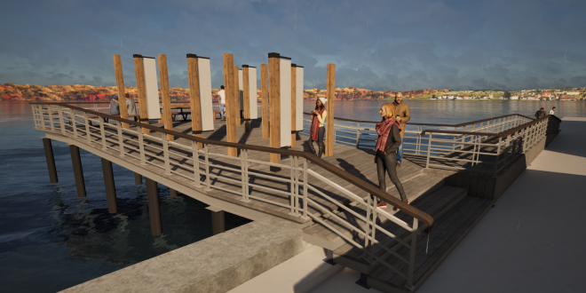CON MIRADOR, DALCAHUE SUMA INFRAESTRUCTURA EN SU COSTANERA