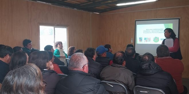 Dalcahue impulsa trabajo articulado para fortalecer la agricultura familiar campesina
