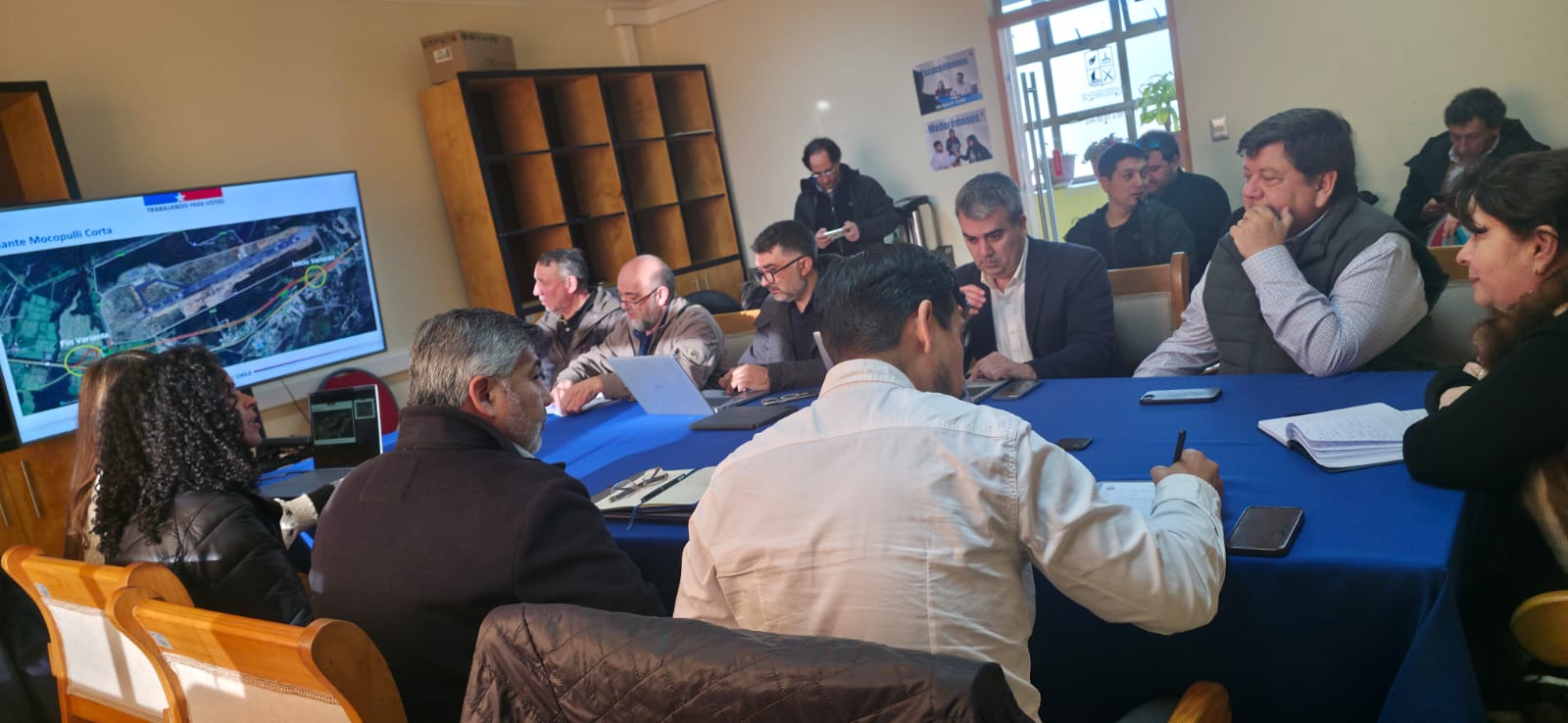 Presentan en Dalcahue antecedentes preliminares del proyecto de mejoramiento de la Ruta 5 entre Chacao y Chonchi